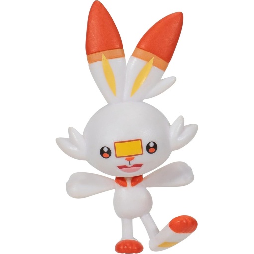 Pokémon Clip n'Go - Scorbunny + bola presenteada