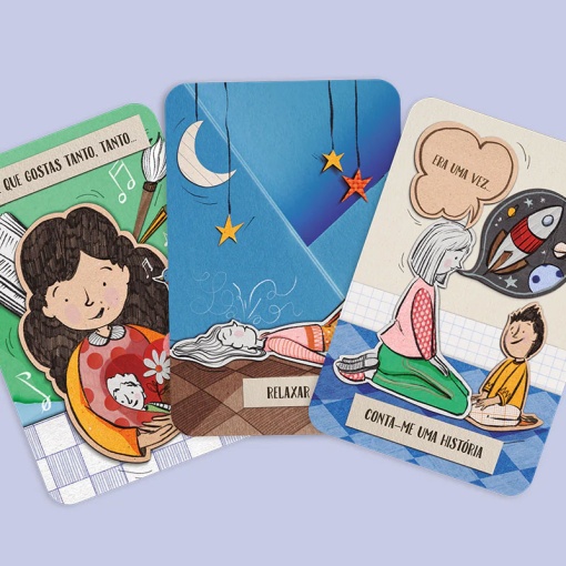 Flashcards - conversas em pijama THE HAPPY GANG