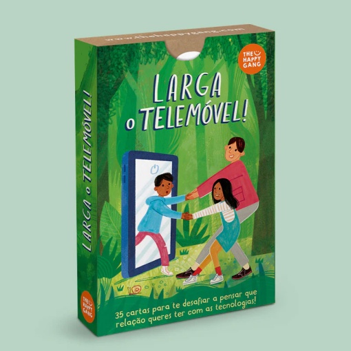 Flashcards - larga o telemóvel THE HAPPY GANG