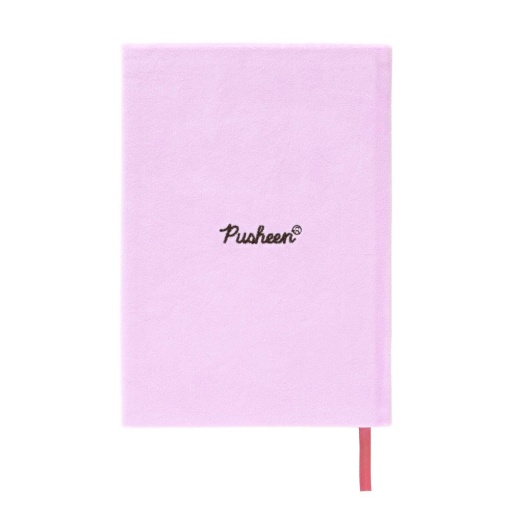 Caderno de pelúcia A5 PUSHEEN Moments pautado 96 folhas 100g