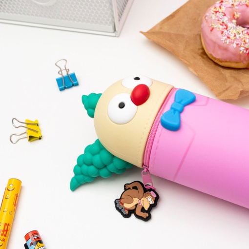 Estojo escolar de silicone 3D THE SIMPSONS