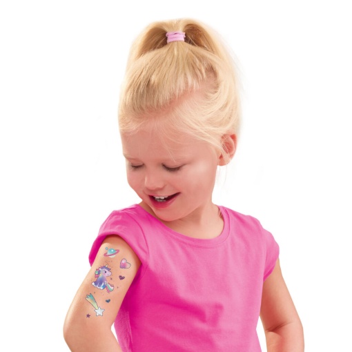 Tatuagens galáxia unicórnio SES CREATIVE Hobby