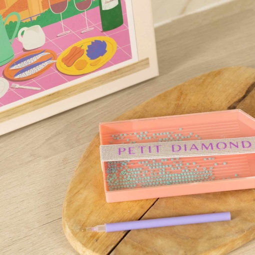 Pintar com diamantes La Petite Épicerie Petit Diamond 30x40cm - Menton