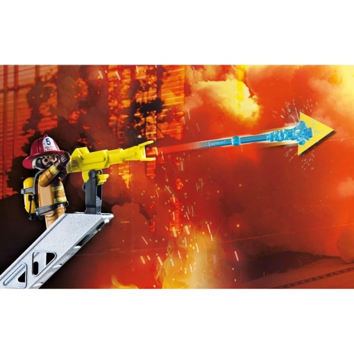PLAYMOBIL City Action carro dos bombeiros com luzes e som