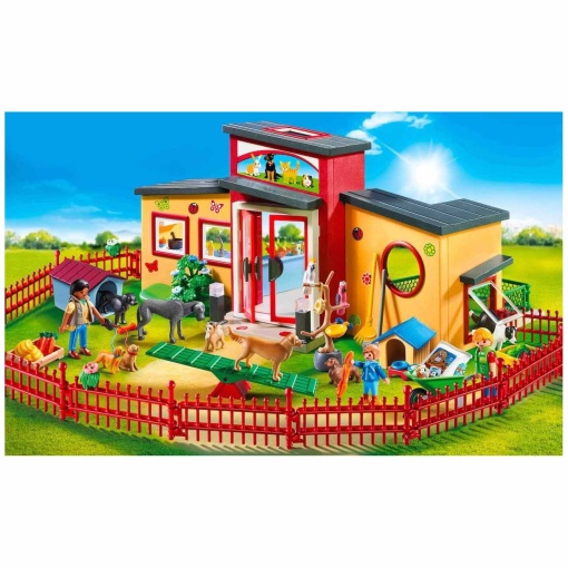 PLAYMOBIL My Life hotel para animais de estimação