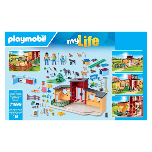PLAYMOBIL My Life hotel para animais de estimação