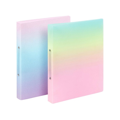 Pasta de arquivo VIQUEL Glittery A4 lombada de 35mm 2 argolas sortido