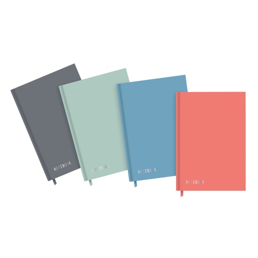 Caderno A5 pautado VIQUEL Business Class 96 folhas 80g sortido