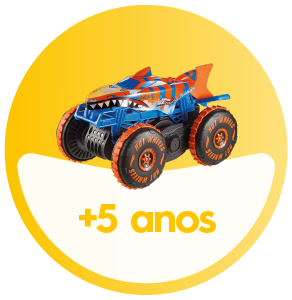 HOT WHEELS mais de 5 anos 