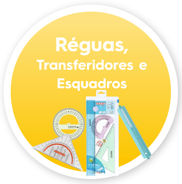 Réguas, Transferidores e Esquadros 