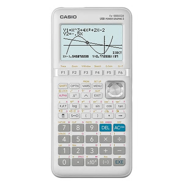 Calculadora grafica casio fx-9860giii 12 digitos
