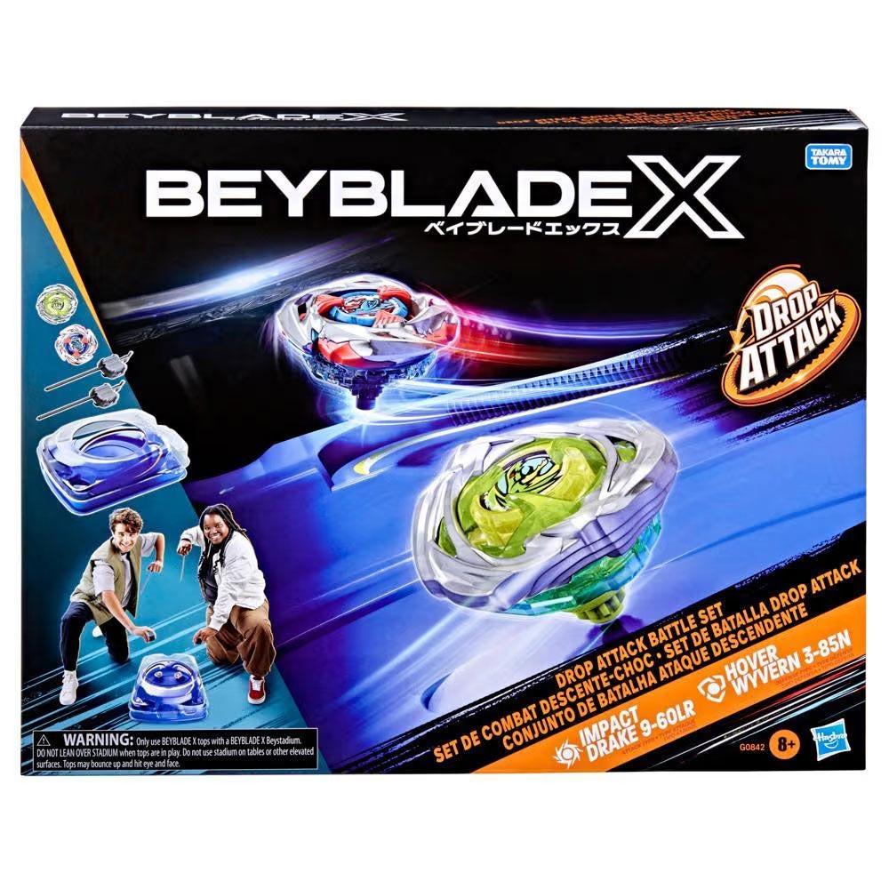 Gyro X Set con Parte Superior giratoria Derecha de tiburón quilla y Lanzador de Cuerdas, Paquete de iniciación de Hoja Tipo Ataque, Gran Regalo de Juguete para niños Mayores de 6 años Gyro X Set con Parte Superior giratoria Derecha de tiburón quilla y Lanzador de Cuerdas, Paquete de iniciación de Hoja Tipo Ataque, Gran Regalo de Juguete para niños Mayores de 6 años
