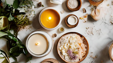 Velas, Gesso, Sabonetes e Epóxi